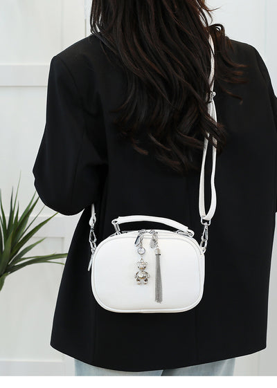 Bolso Cuadrado Pequeño con Costura Decorativa para Mujer - Image 25