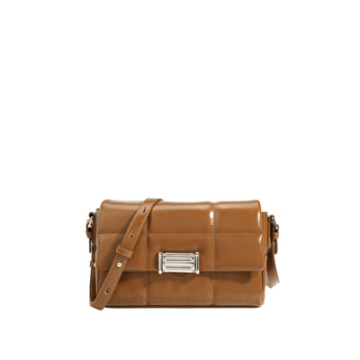 Bolso Cuadrado Pequeño de Cuero Suave para Mujer - Image 4