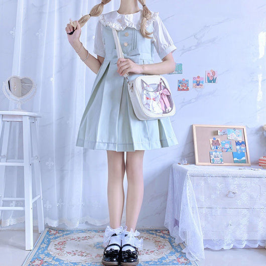 Bolsa Transparente para Muñecas de Gato Japonés Adorable de Algodón - Image 14
