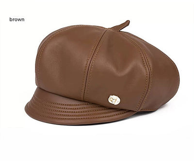 Boina de Gamuza Japonesa Versátil para Mujer - Estilo Casual Coordinable - Image 9