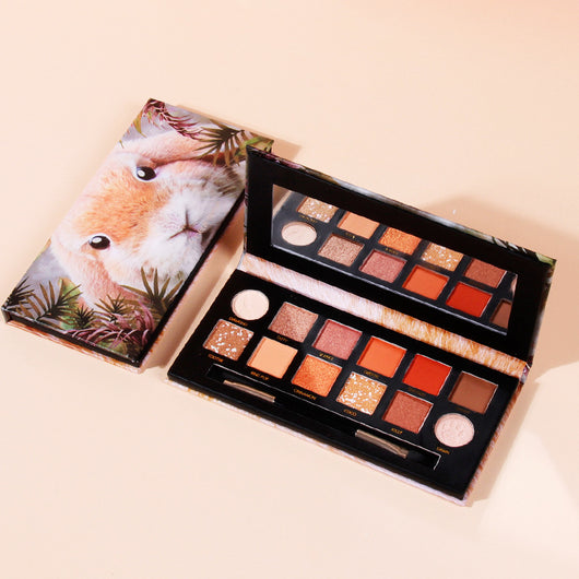 Paleta de Sombras de Ojos 12 Colores Diseño Animal Noble - Image 12