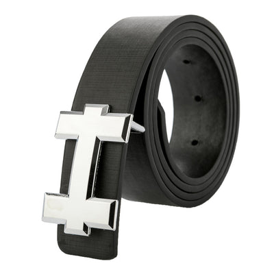 Cinturón de Cuero PU Premium para Hombre y Mujer - Diseño Elegante con Hebilla Metálica - Image 6
