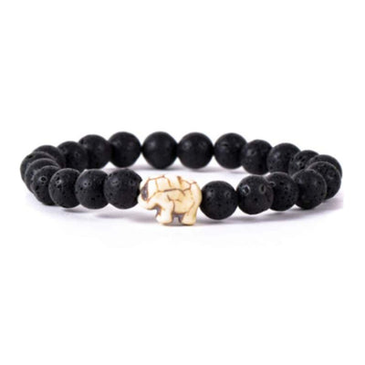 Pulsera de Chakras con Cuentas Volcánicas 8MM - Energía y Equilibrio Yoga - Image 6