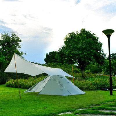 Carpa Toldo de Lujo UV Impermeable para Camping - Tela Oxford Resistente