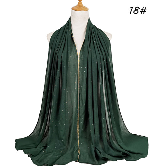 Sudadera con Capucha de Chifón y Cadena Perlada - Image 20