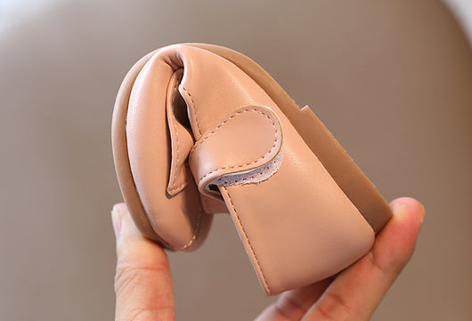 Zapatos de Cuero Infantiles Estilo Colegio Británico con Moño - Image 23