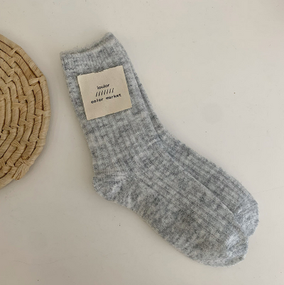 Calcetines Térmicos Coreanos de Tubo Medio - Abrigo Puro y Grosor Premium - Image 19