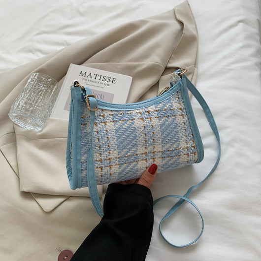 Bolso Bandolera de Pintura al Óleo con Cierre de Cremallera para Mujer - Image 5