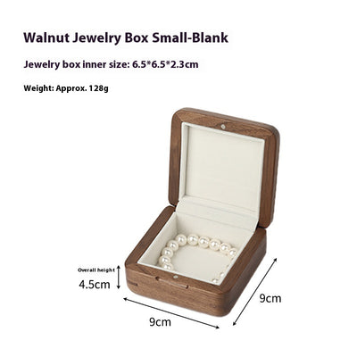 Caja de Madera Premium para Anillos de Matrimonio - Image 8