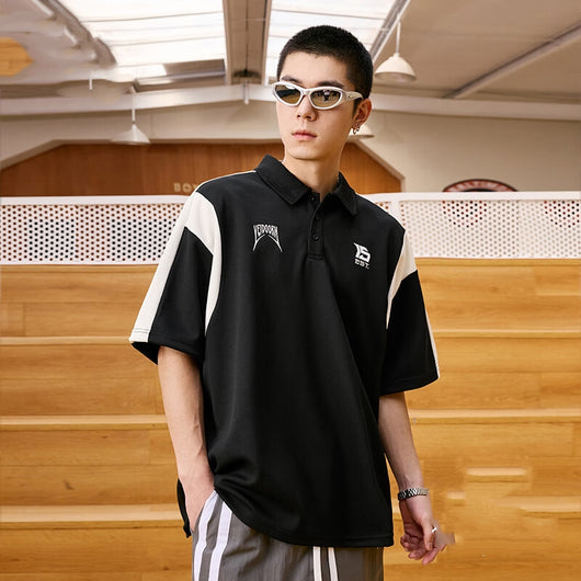 Polo Shirt Estilo Americano con Solapa - Camiseta para Hombre - Image 4
