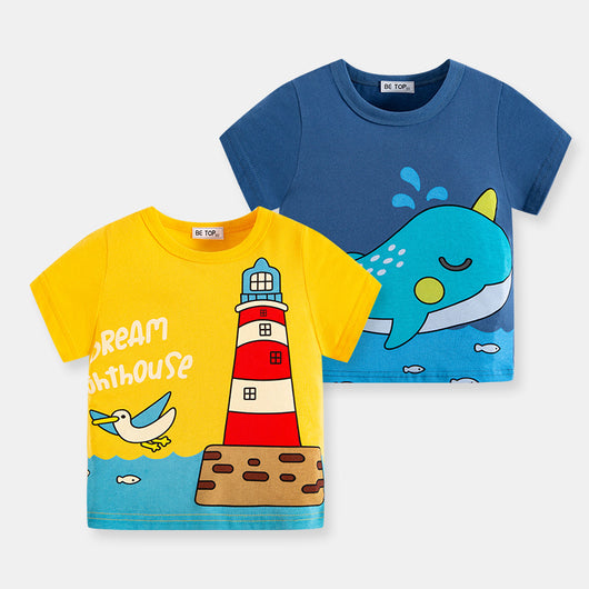 Playera de Algodón Estampada para Bebé Niño - Image 10