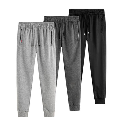 Pantalones de Sudadera Coreanos Slim Fit con Puños Ajustados para Invierno - Image 12