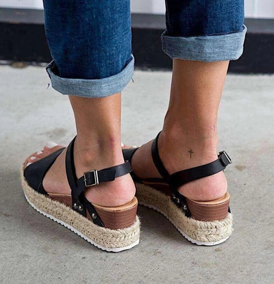 Sandalias de Tacón con Suela de Cáñamo - Image 19