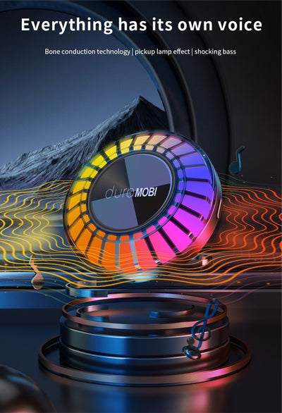 Parlante Portátil Bluetooth con Luces LED Rítmicas y Subwoofer 72 Colores - Image 5