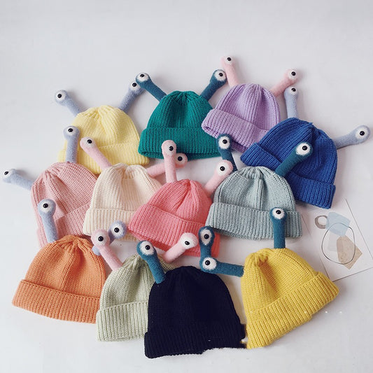 Gorro de Punto para Niños Diseño de Rana Estilo Coreano