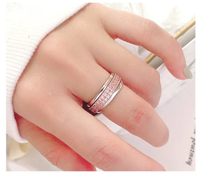 Anillo Giratorio de Plata Esterlina para Mujer - Diseño Minimalista - Image 13