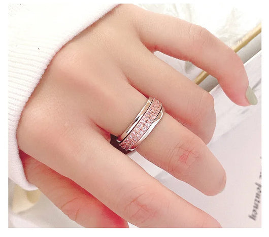 Anillo Giratorio de Plata Esterlina para Mujer - Diseño Minimalista - Image 13