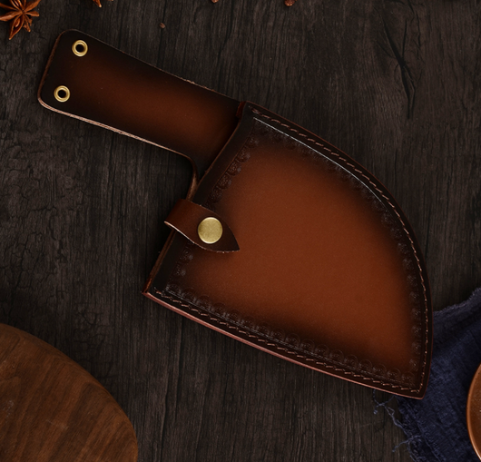 Estuche Portátil de Cuero para Cuchillos Hecho a Mano - Image 6