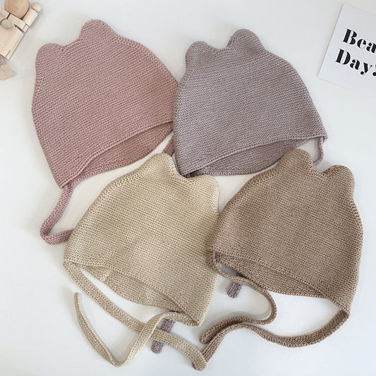 Gorro de Lana Suave para Bebé - Diseño Adorable para 4 a 28 Meses