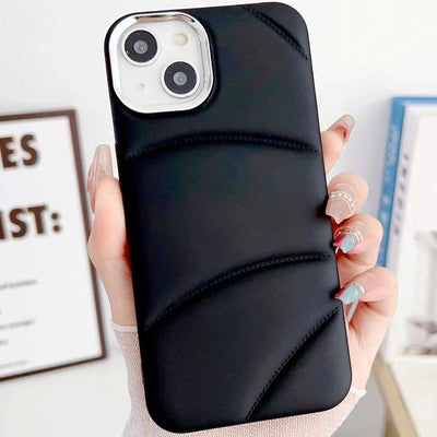 Funda de Teléfono de Silicona Mate con Inyección de Aceite Líquido - Image 12