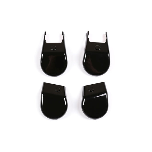 Patas de Plástico Negro con Tornillo y Decoración - Image 3