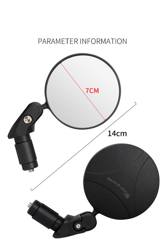 Espejo Retrovisor Universal para Bicicleta con Reflector - Image 11