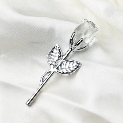 Rosa de Metal Cristal - Regalo Romántico para San Valentín y Bodas - Image 8