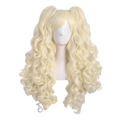 Set de Peluca Ondas Grandes Doble Coleta - Image 7