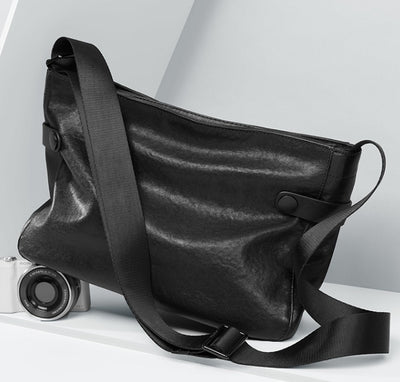 Mochila Crossbody de Cuero Genuino para Hombre - Bolso de Piel Cowhide - Image 11
