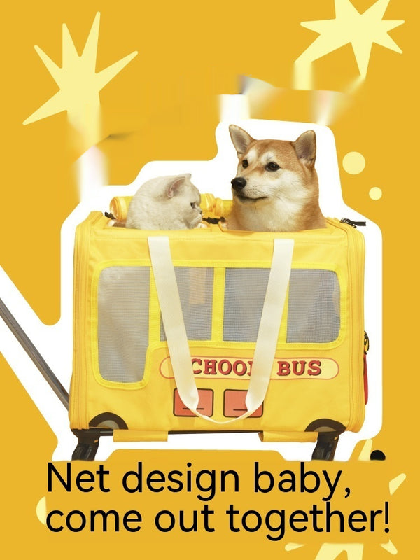 Transportín-Nido Plegable para Gatos Campus Bus