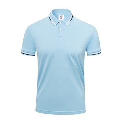 Polo Casual de Algodón ICE con Solapa - Manga Corta para Verano - Image 8