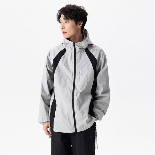 Chaqueta Deportiva con Capucha para Hombre - Estilo Casual