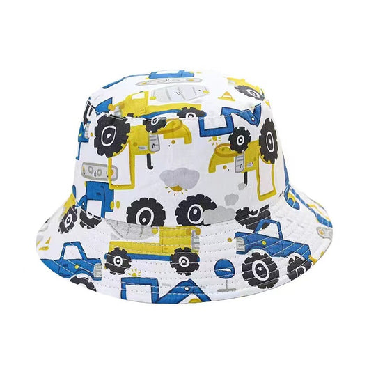 Gorro de Sol para Niño y Niña con Ala Ancha y Estampado de Dinosaurios - Image 30