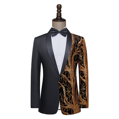 Traje Blazer Lentejuelas Hombre - Chaqueta Versátil Performance - Image 5