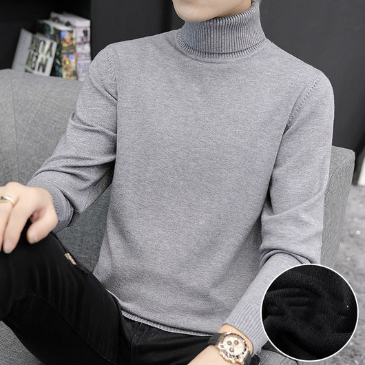 Suéter de Cuello Alto para Hombre - Abrigo Perfecto para el Invierno - Image 20