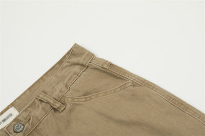 Pantalones Cargo Hombre Bolsillos Amplios Corte Recto con Cierre - Image 18