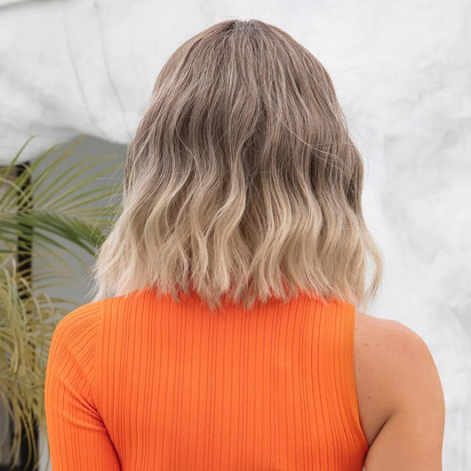 Peluca Corta Degradada Rizos Estilo Europeo y Americano para Mujer - Image 3