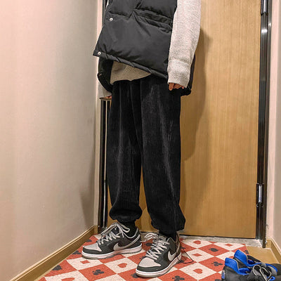 Pantalones Casuales Estilo Estudiante Japonés