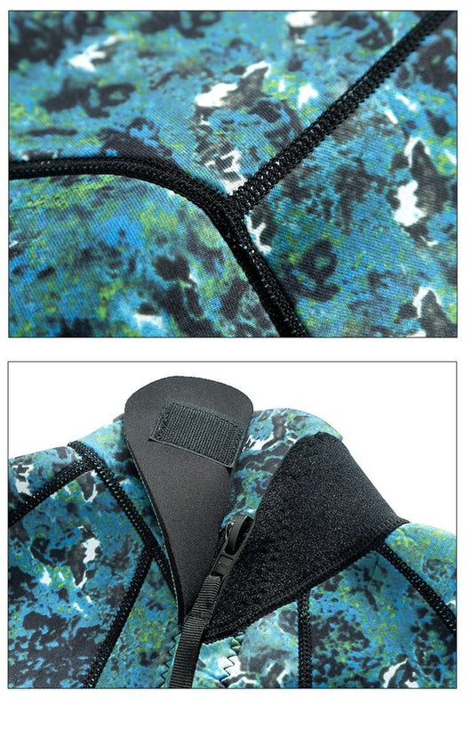 Traje de Baño Protector de Cuerpo Completo 3mm Hombre - Protección Solar y Medusas - Image 11