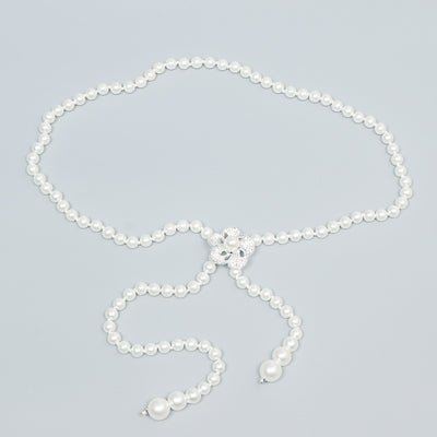 Cinto Corrente de Pérolas Feminino - Acessório Elegante