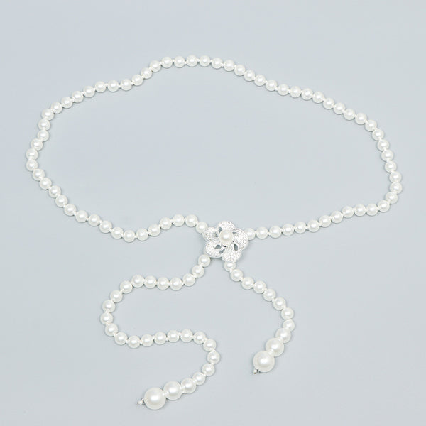 Cinturón de Cadena de Perlas para Mujer - Accesorio Elegante - Image 2