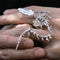 Anillo Bicolor Blanco y Negro para Mujer