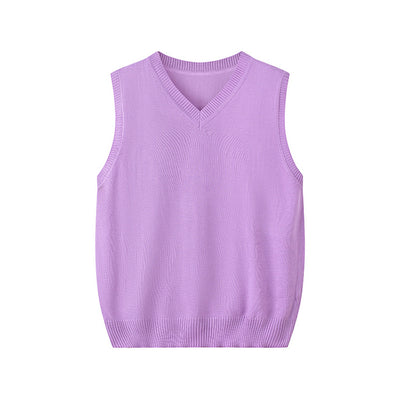 Chaleco Tejido Cuello V Elegante para Primavera - Image 13