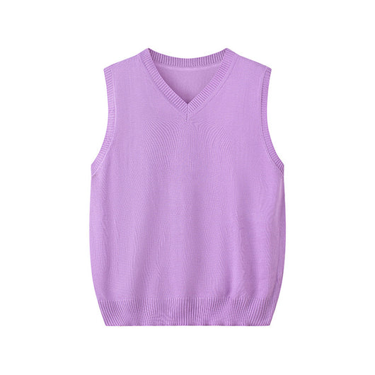Chaleco Tejido Cuello V Elegante para Primavera - Image 13