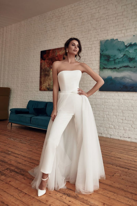 Jumpsuit Tubular Ajustado sin Mangas - Image 7