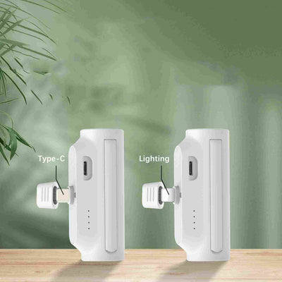 Cargador Portátil Mini Cápsula con Cable Integrado - Image 11