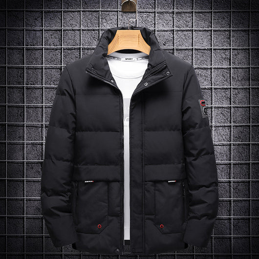 Chamarra de Invierno Acolchada con Plumón para Hombre - Image 7