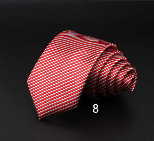 Corbata de Rayas Clásica Británica para Hombre - Image 9