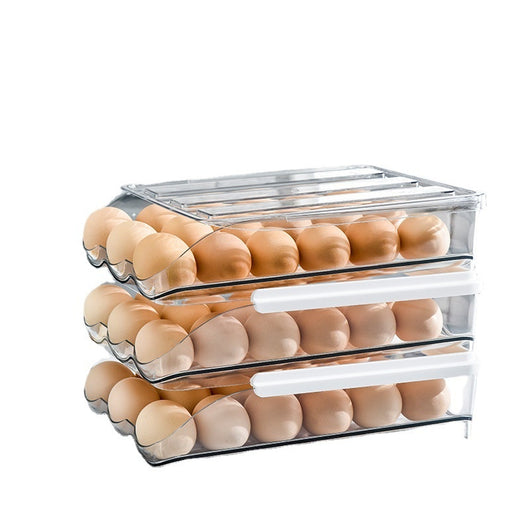 Organizador de Huevos Transparente Multiusos para Cocina - Image 4