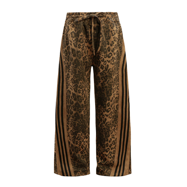 Chaqueta Retro Leopardo con Cuello Alzado y Cierre - Image 2